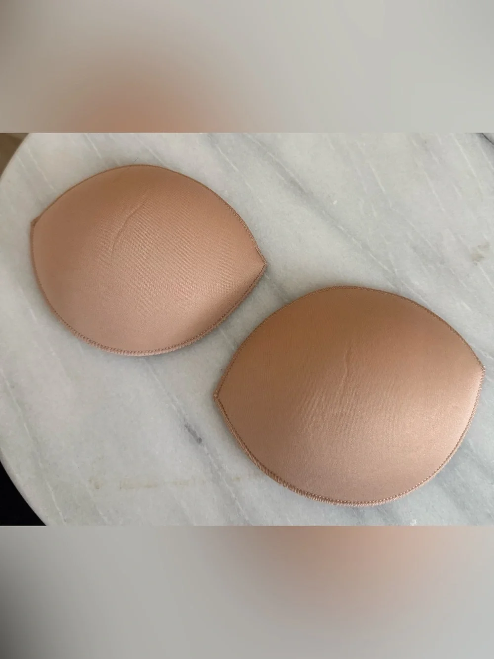 Water Filled Push Up Bra Cups - Nude